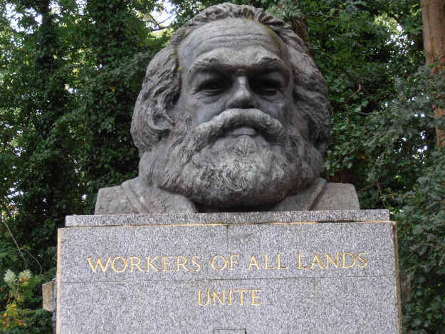 Probably the cemetery's most famous &quot;resident&quot; - Karl Marx was buried in 1883.